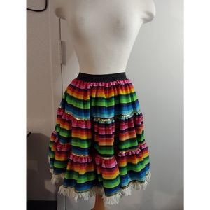 Beautiful serape skirt